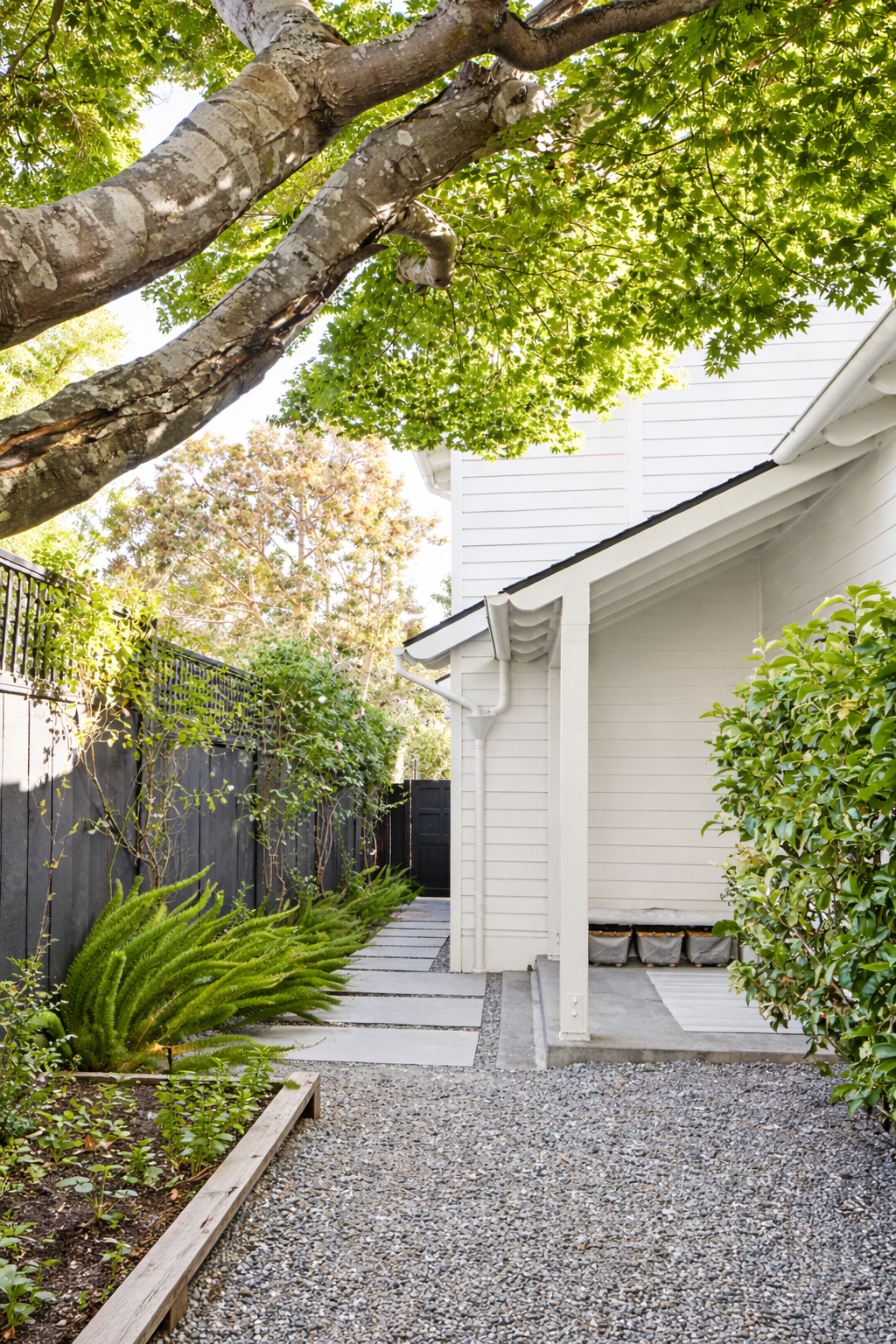 Walkway paving installation